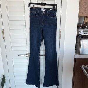 Frame Denim Women's Dark Blue Flare Jeans